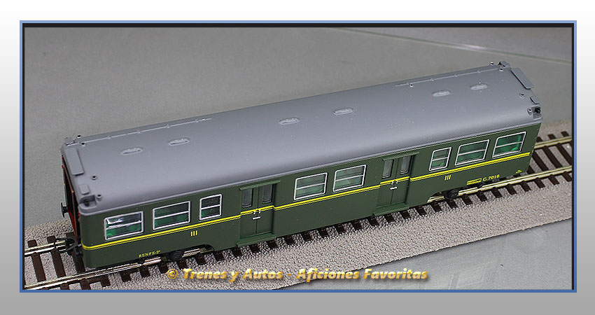 Coche pasajeros Tipo C "Yencas" - Renfe